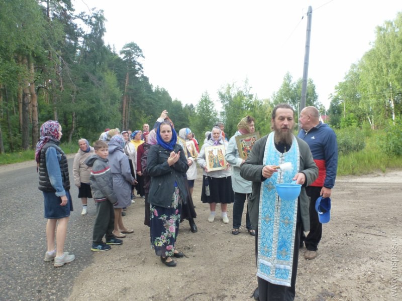 В деревне Остапово состоялся крестный ход